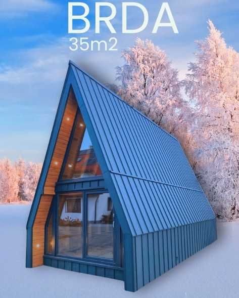 Domek typu BRDA. Tiny House BRDA