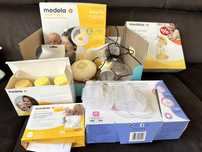 Zestaw laktacyjny - medela swing flex.