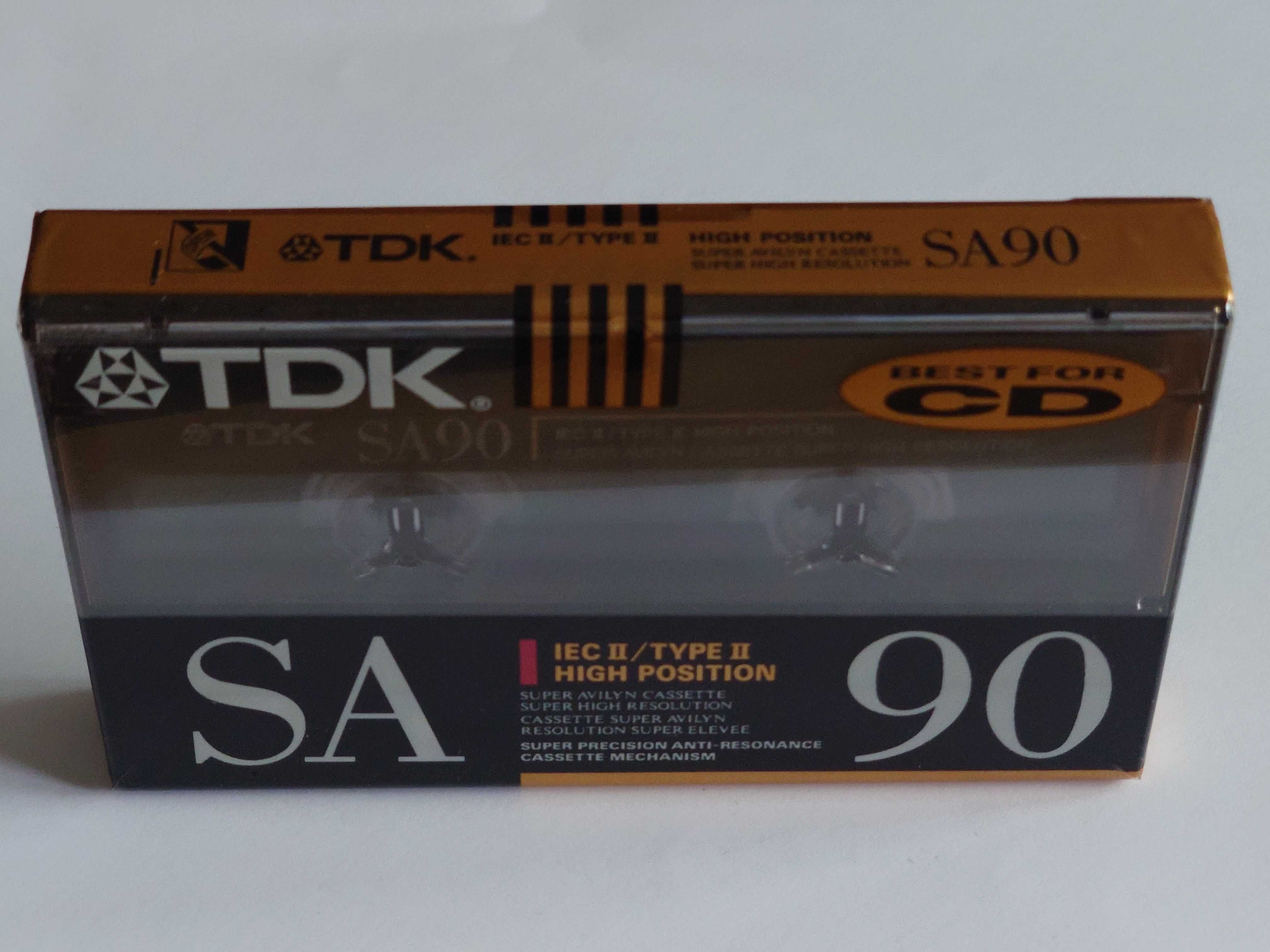 TDK SA 90 model na rok 1991/1992 rynek Amerykański