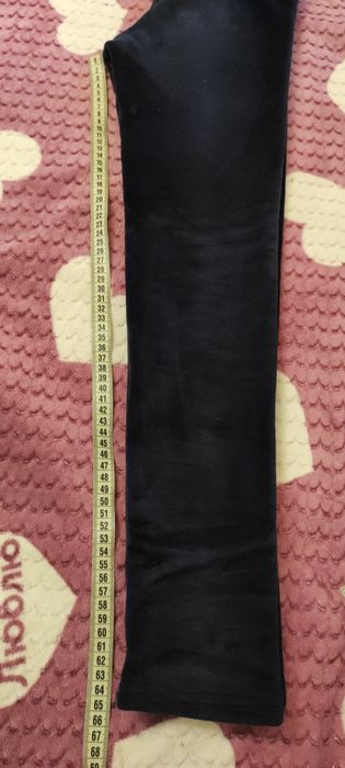 Теплі велюрові лосини на велюрі для дівчинки