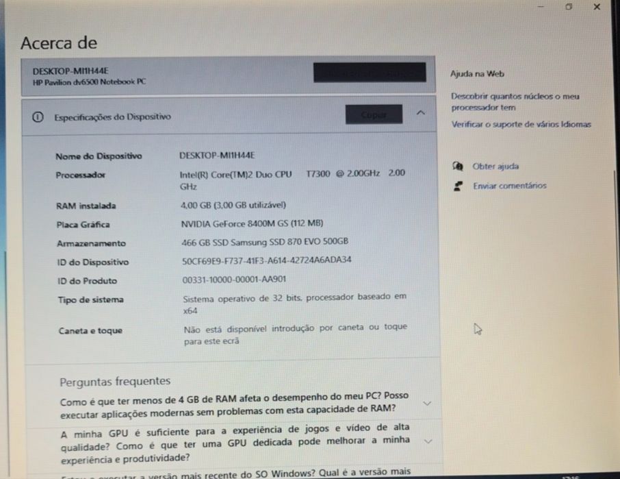 HP Pavilion DV6700