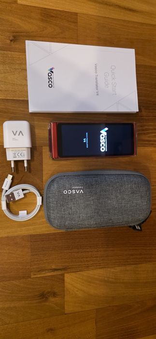Vasco Translator V4 kolor-  Ruby Red. stan idealny 100 % Sprawny