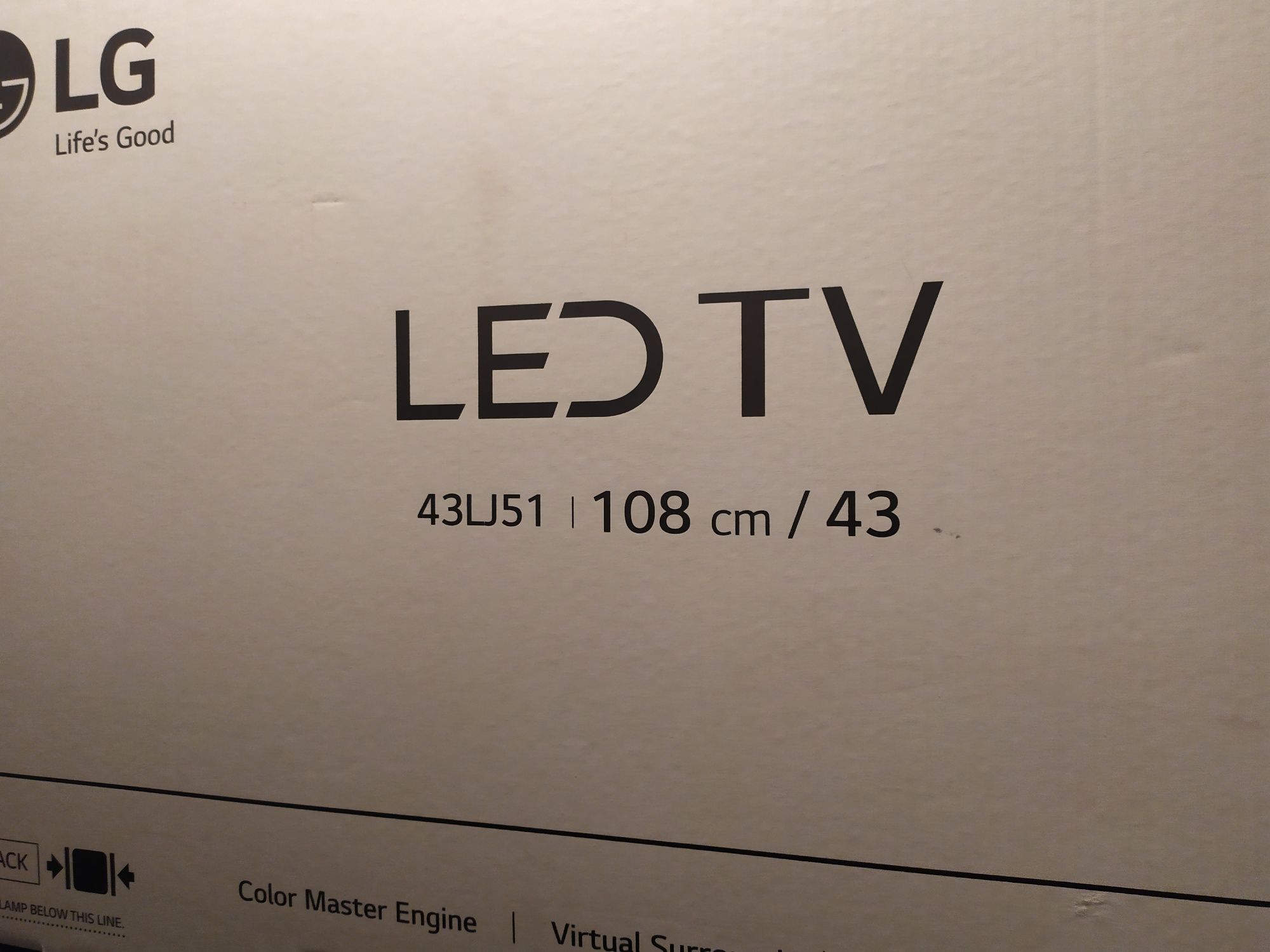 Telewizor LG LED TV 43LJ51