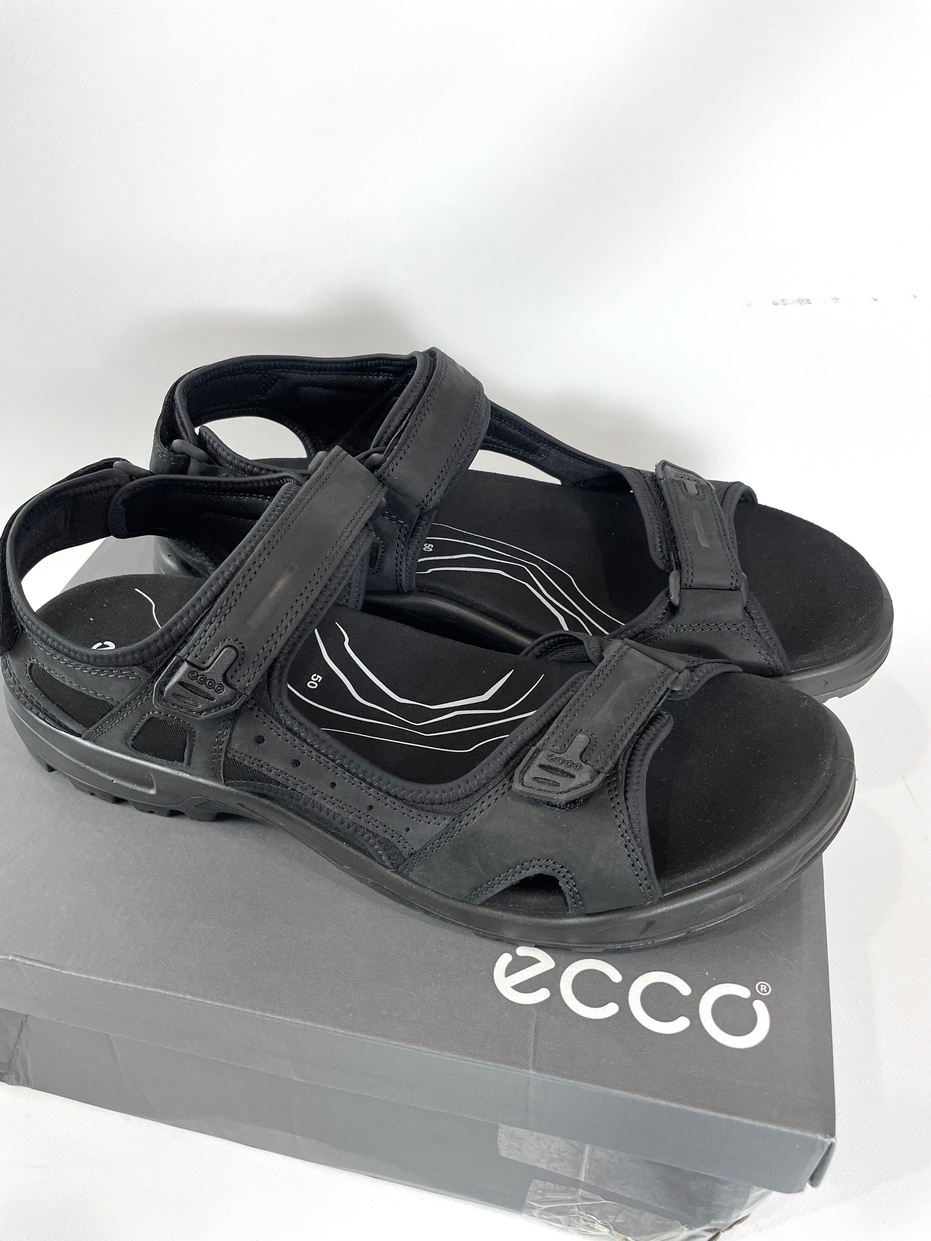 Чоловічі шкіряні сандалі ECCO Yucatan Plus 50 розмір