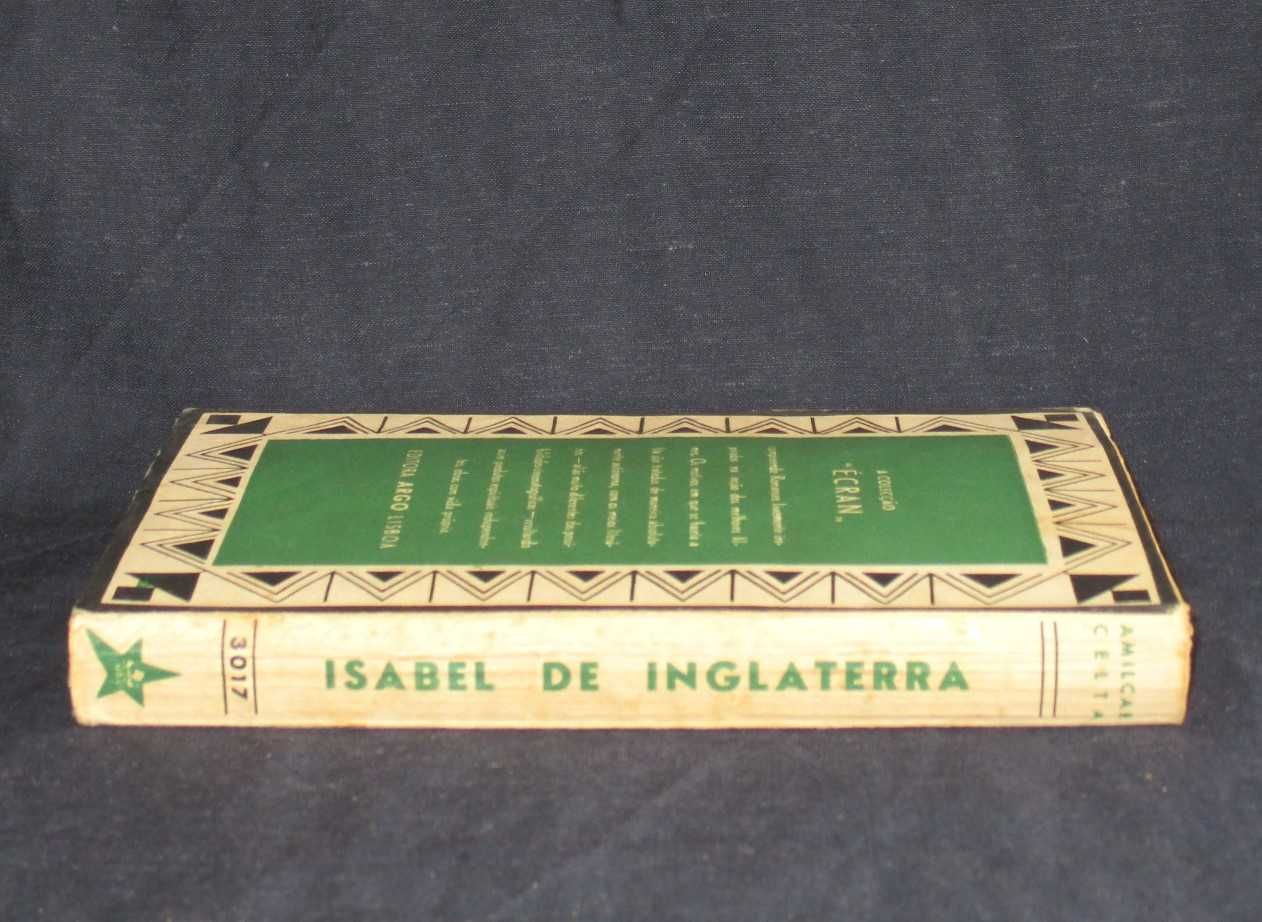 Livro Isabel de Inglaterra Amílcar Celta