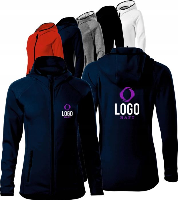 bluza damska t-shirt z własnym haftem logo haft komputerowy 30 szt