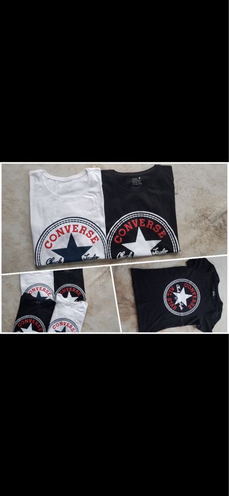 Koszulki damskie i męskie Converse S M L XL XXL