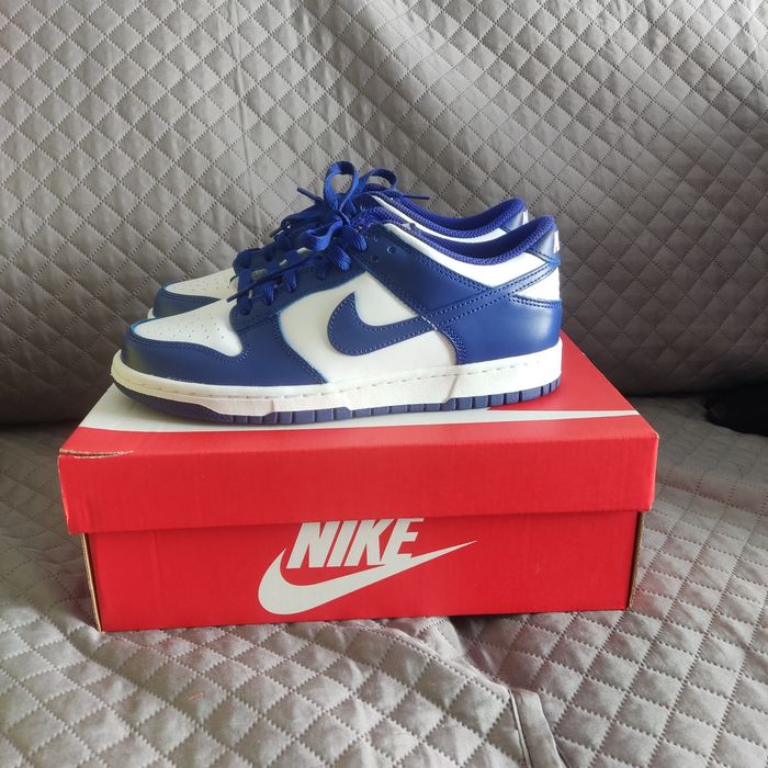 Nike dunk azul  e branco