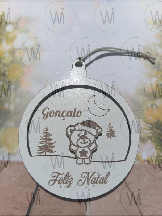 Bolas de Natal personalizadas
