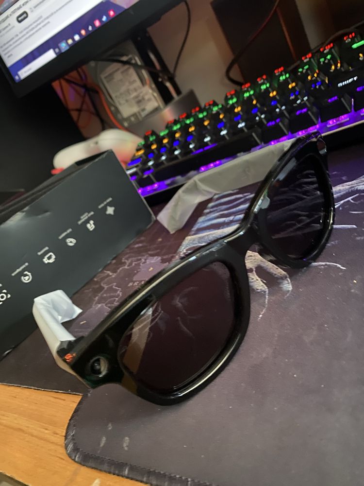 Okulary jak rayban meta wayfarer