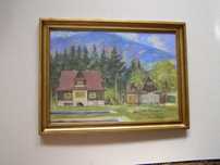 "W górach " -pastel- Stefan Rostworowski , sygn.