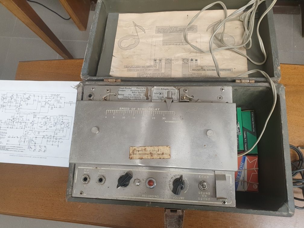 ECHOPLEX EP-2 USA rarytas efekt echo lata 60'