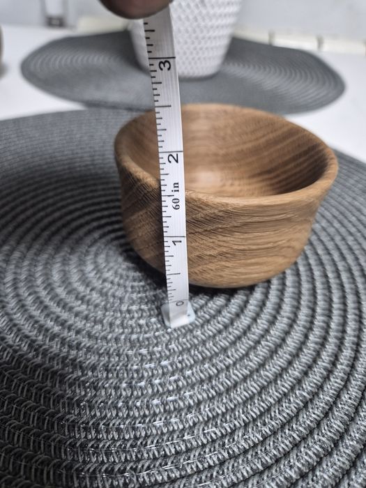 Miseczka ręcznie robiona/dębowa