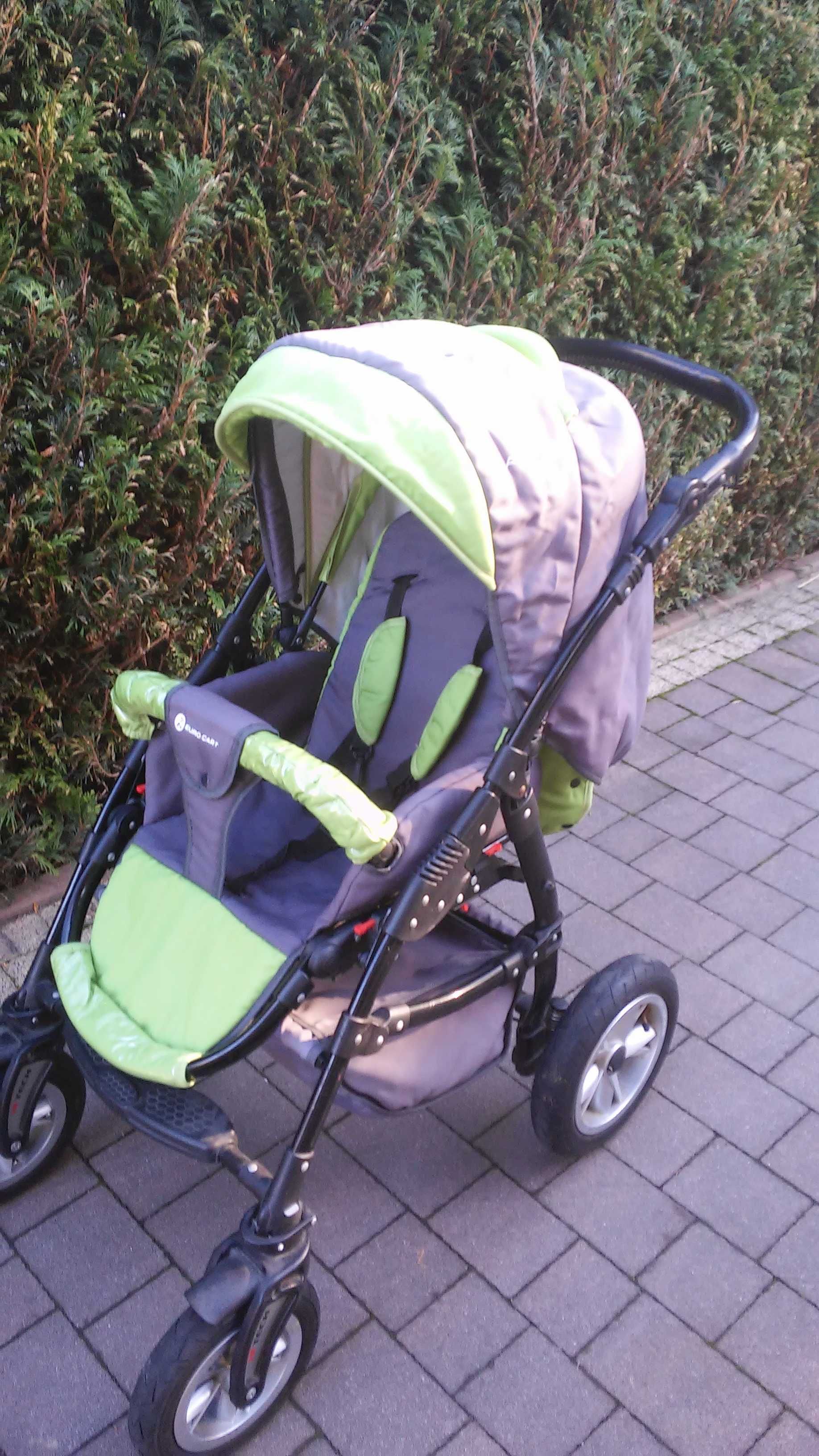 Wózek dziecięcy 3w1 euro-cart passo PO 1 DZIECKU dużo dokładnych ZDJĘĆ