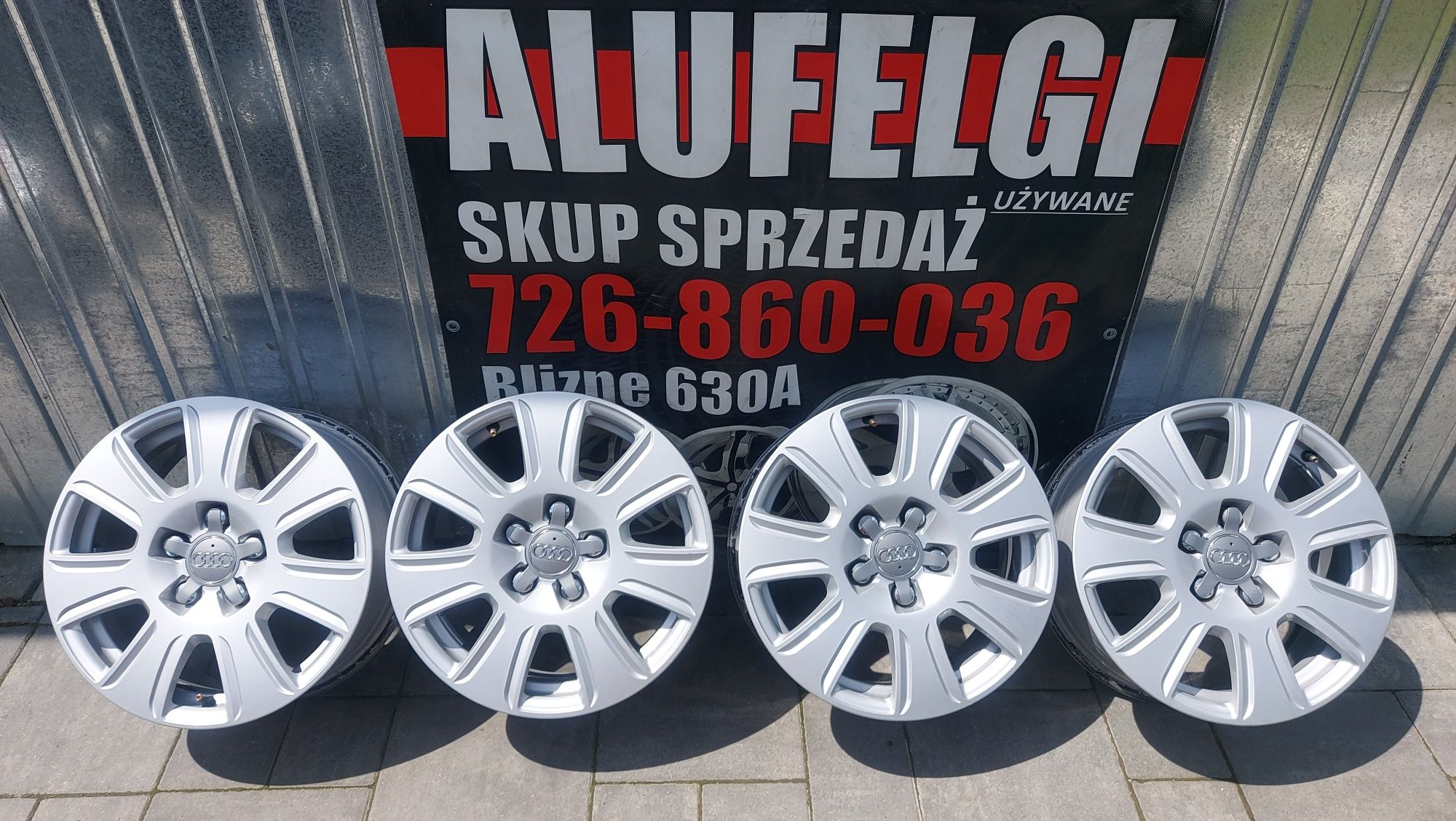 ALUFELGI 16" 5X112 Audi oryg Q3 - - A4 A6