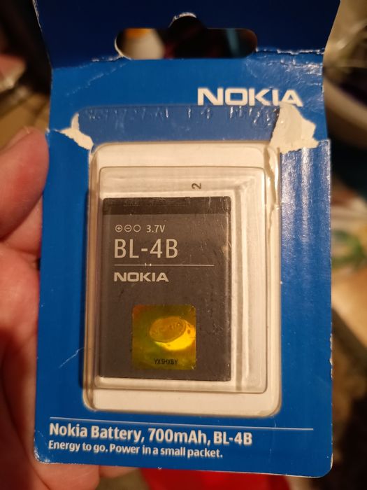 Батарея к Nokia BL - 4B,новая