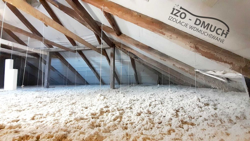 Izolacje Wdmuchiwane - Celuloza / Wełna Skalna / Granulat Styropianowy