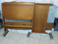 Vende-se cama de solteiro em bom estado com colchão