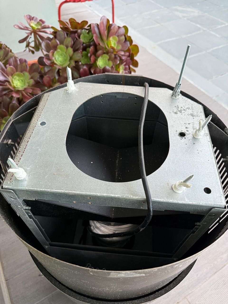 Capuz de ilha de aço inoxidável Teka CC 485 com controle de toque