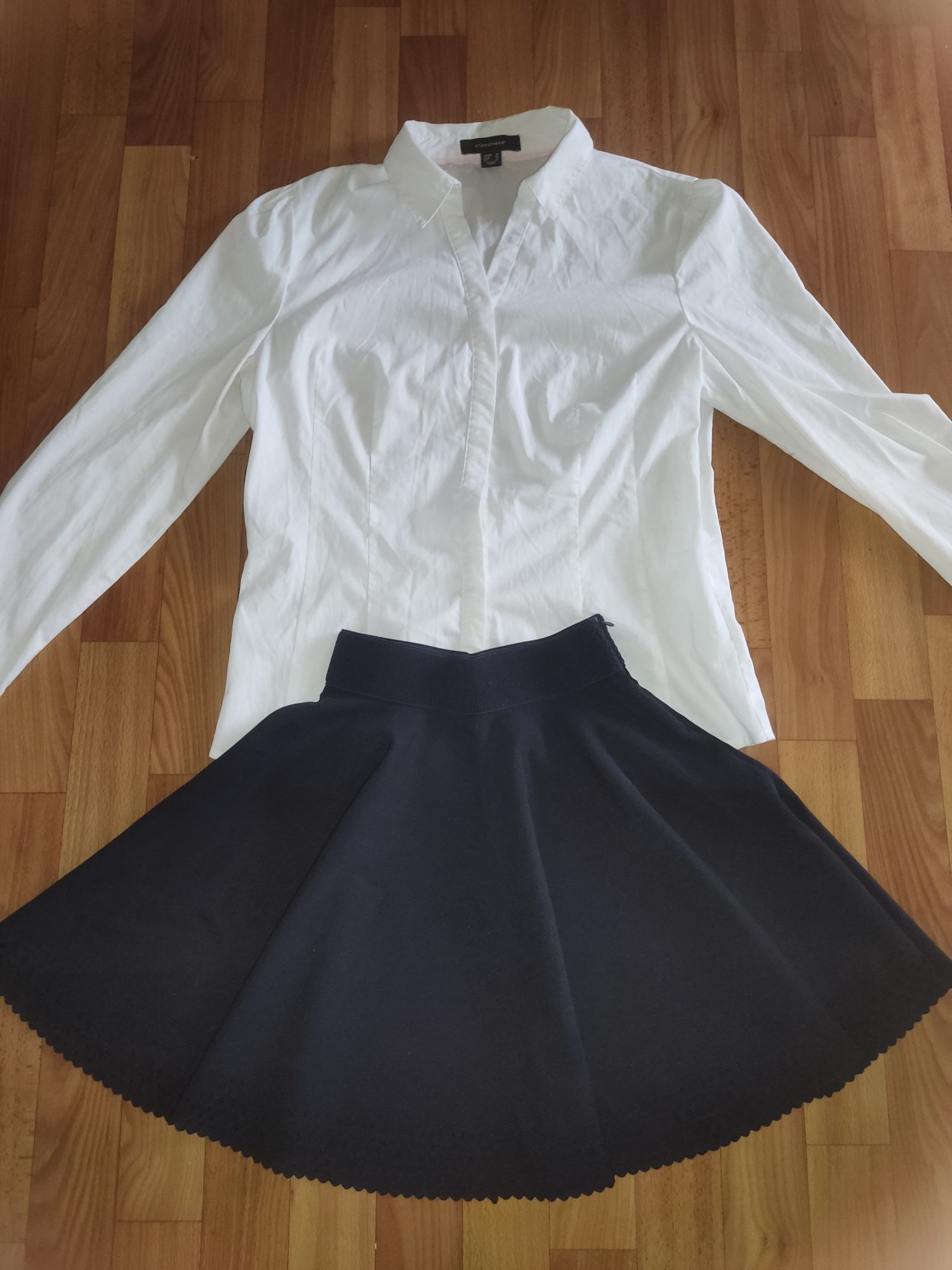 Школьная форма. (блузка, юбка и рубашка)