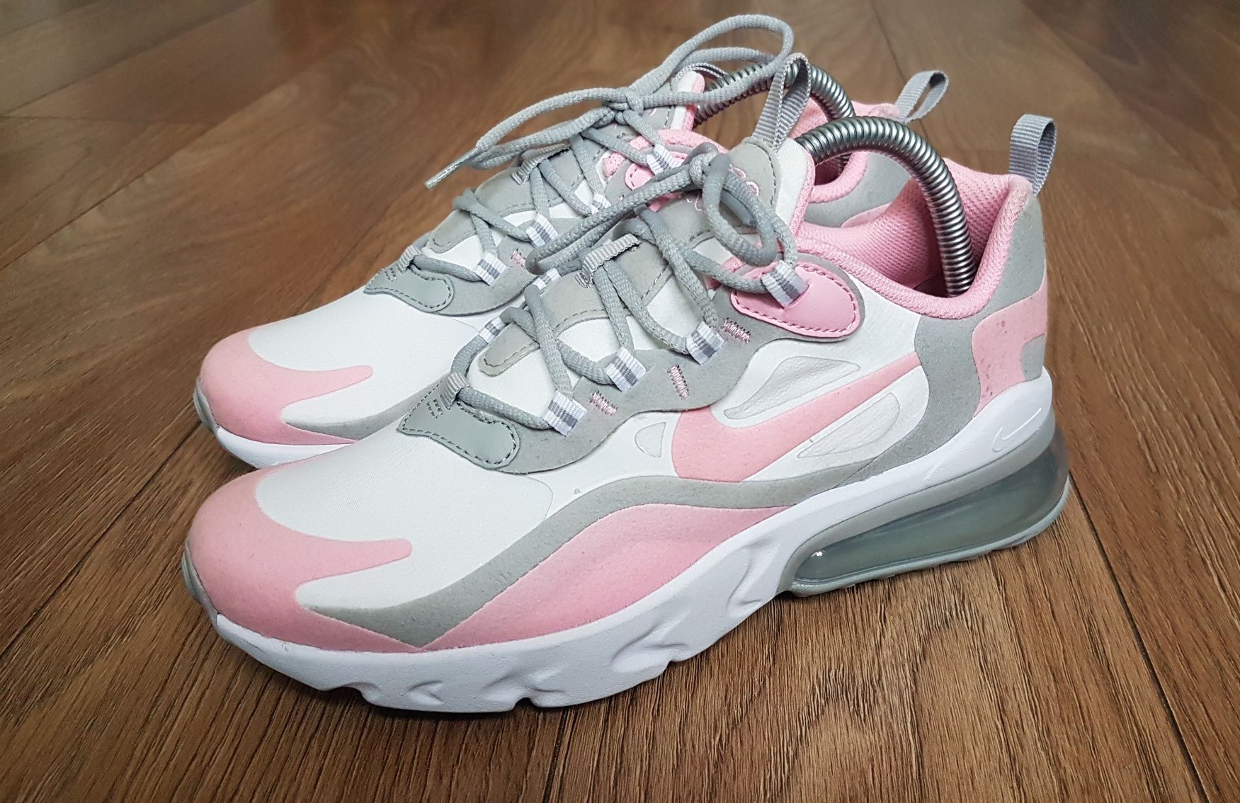 Buty Nike Air Max 270 React  Pink rozmiar 38,5 okazja Sneakers