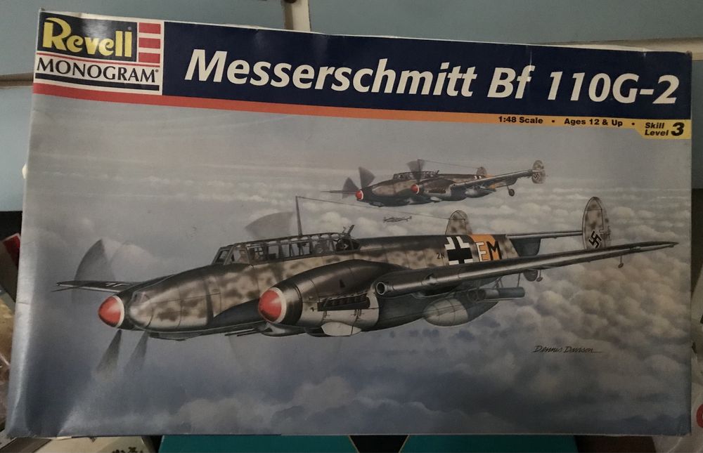 Kit Messershmit Bf 110 1/48 Revell