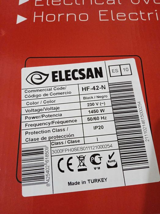 Forno Elétrico ELECSAN