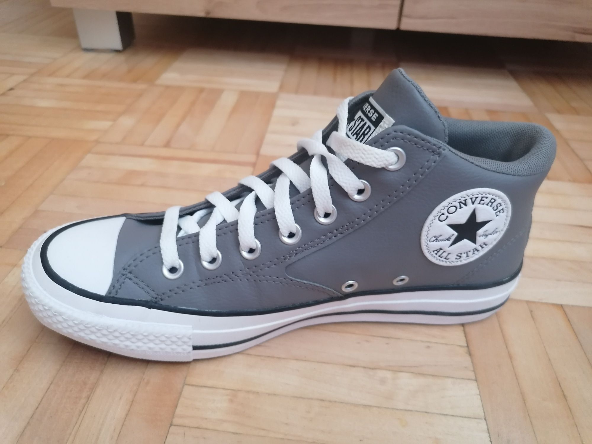 Trampki converse szare