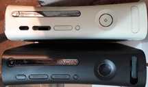 Konsola Xbox360 2szt. uszkodzone + dysk