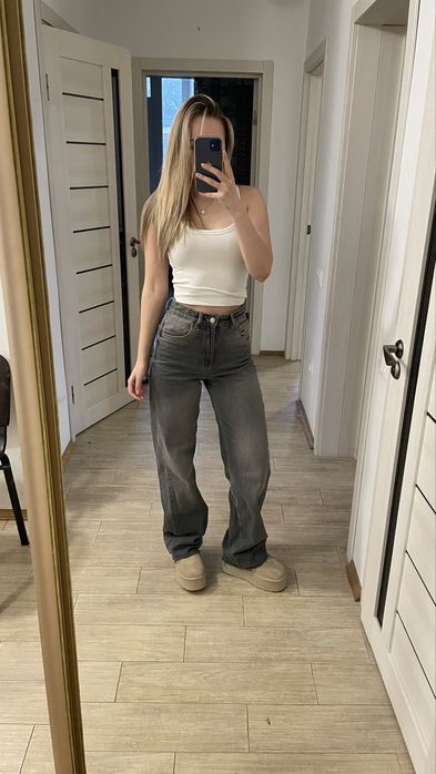 Джинси TRF WIDE LEG Zara