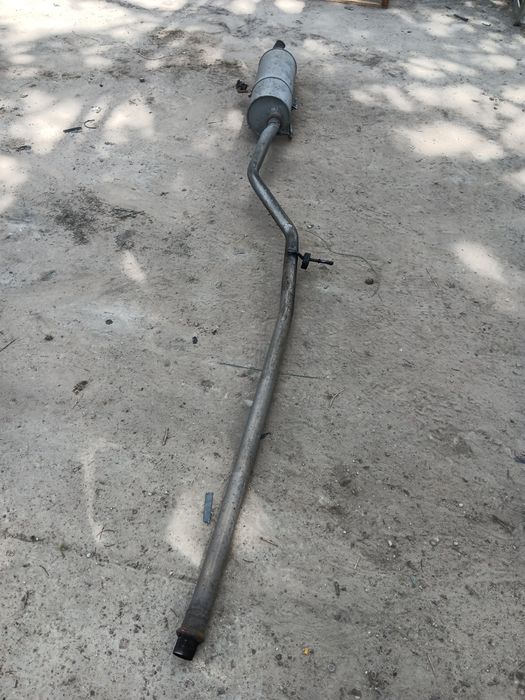 Peugeot 206 5d 1.1. 1.4 tłumik wydech rura wydechową końcowy KPL