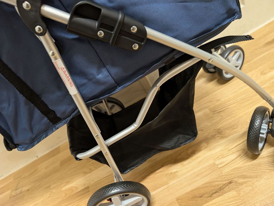 Sporty Pet Wózek dla Małych Psów lub Kotów do 15kg 85x45x99cm