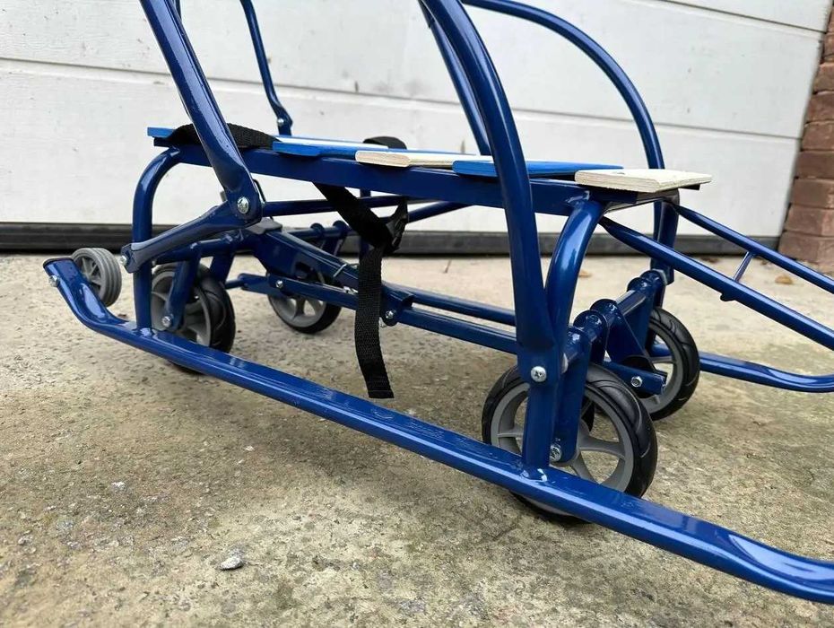 Санки на колесах Мрія Сині