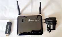 Router wi-fi D-Link DWR-116 + modem LTE Huawei E3372   kpl.