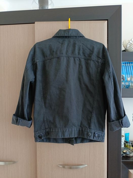 Czarna jeansowa kurtka Tiger of Sweden (rozmiar M) - stan bardzo dobry