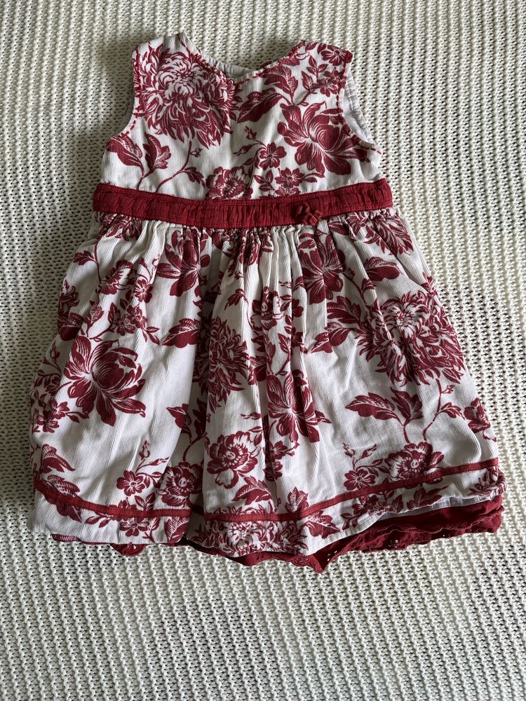 Vestido Monsoon menina 12/18 meses