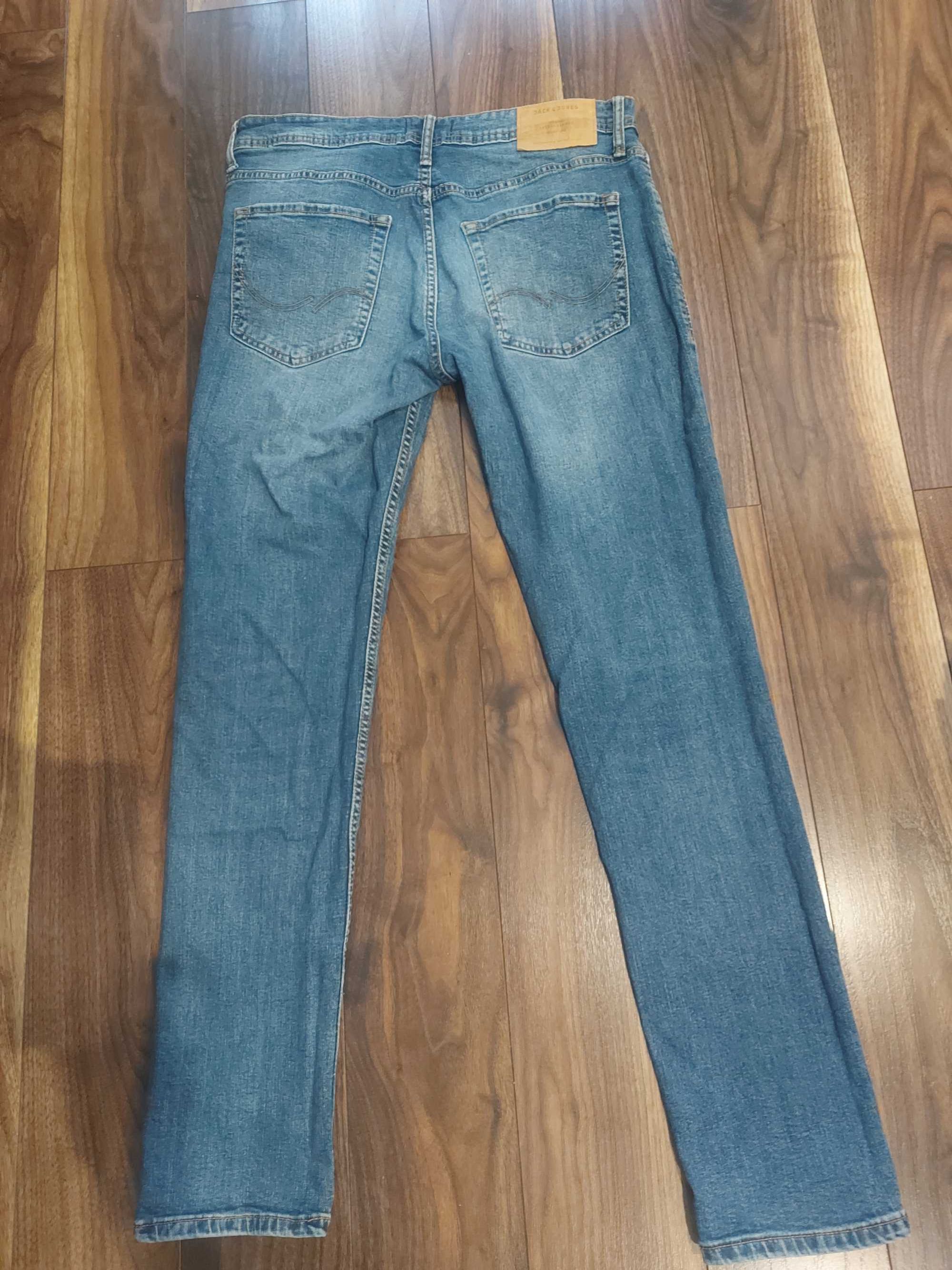 Spodnie jeansowe męskie Jack&Jones slim fit/glenn roz.33/32
