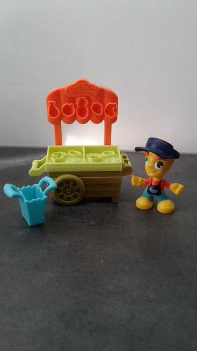 Play doh stragan z warzywami