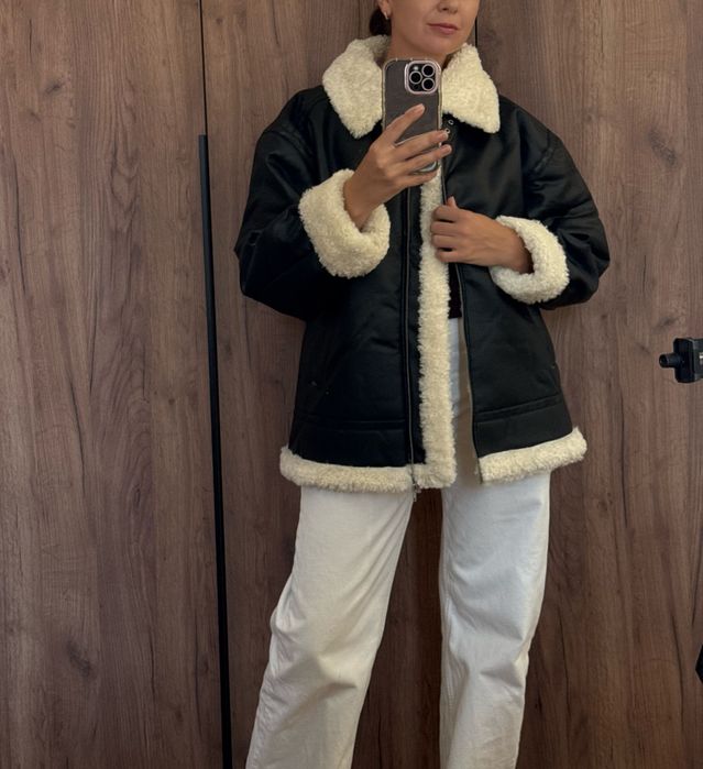 Куртка H&M, дублянка