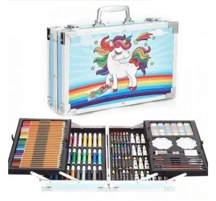 Набір для малювання 145 предметів  поні єдиноріг


Переваги:

Різноман