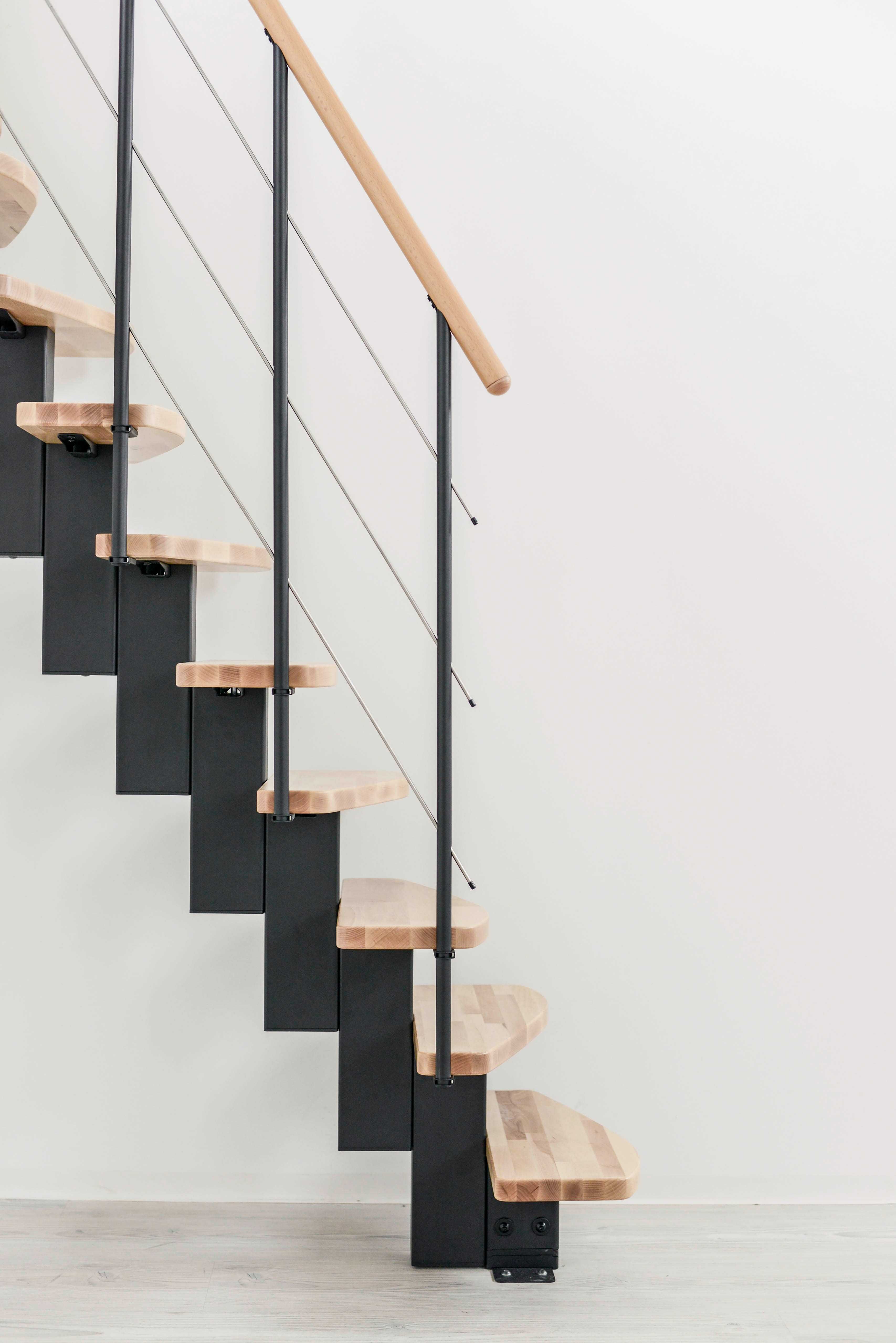 Solidne Mini Schody modułowe Quadro/ proste