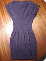Camisola fina comprida roxa brilhante da MANGO (M) - como NOVA!