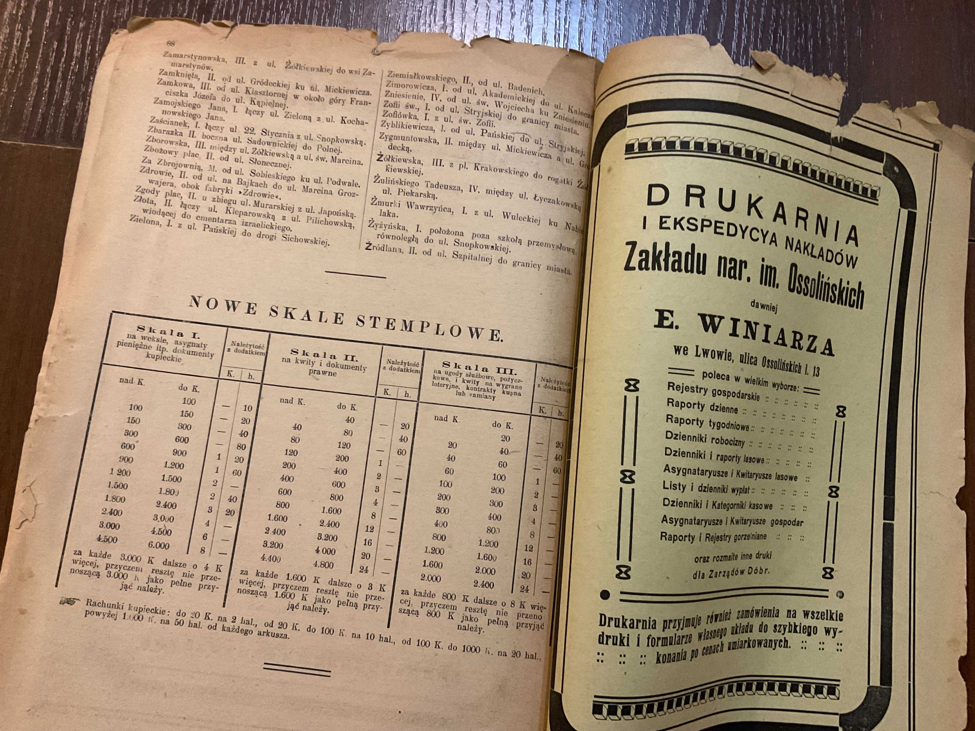 Львів 1919 Ілюстрований Календар Галицький