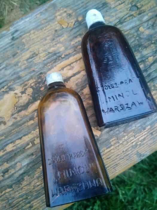 Butelka Spółdzielnia Pracy Minol 2szt.