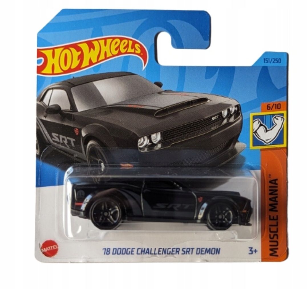 Hot Wheels '18 Dodge Challenger srt demon