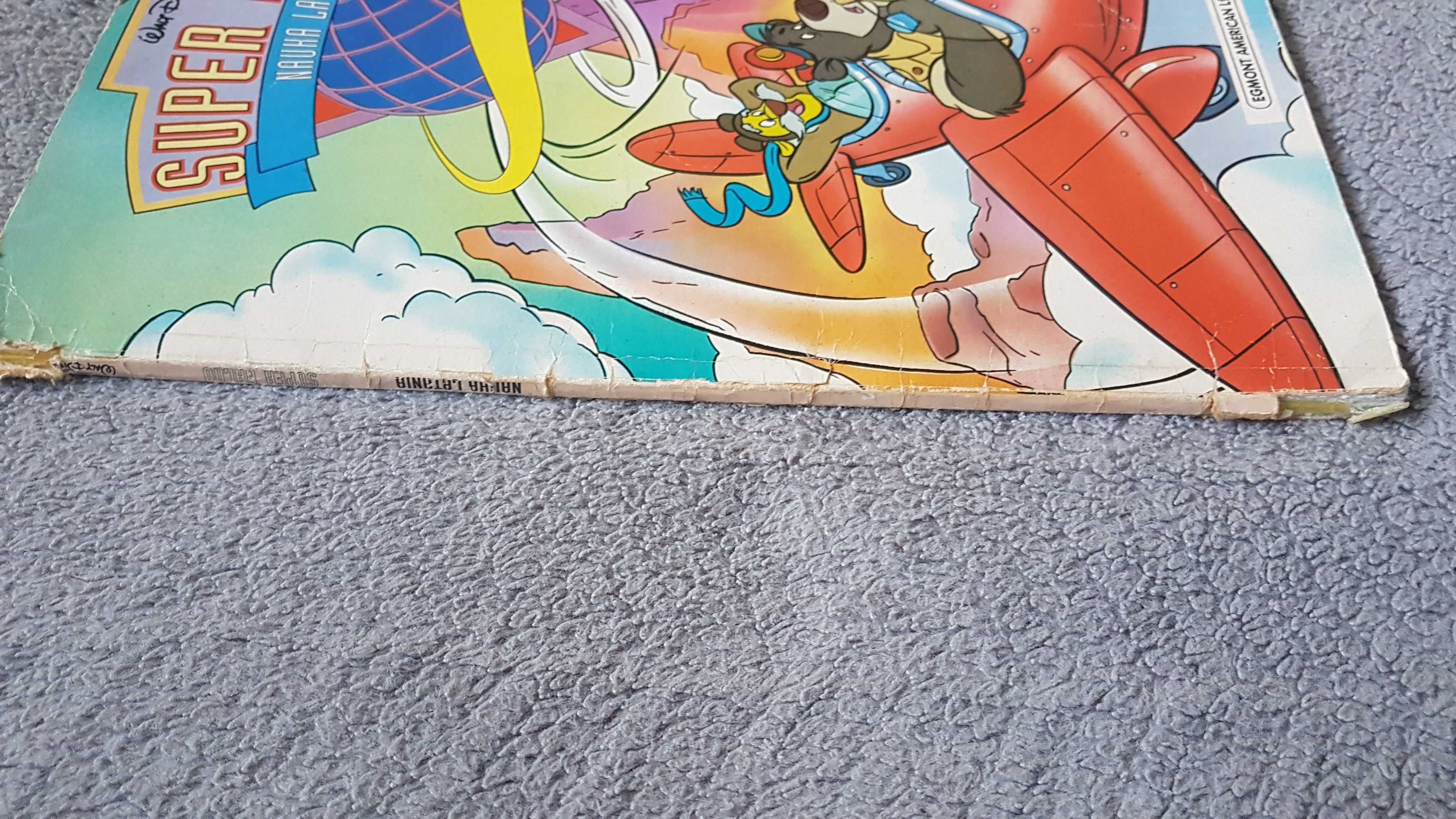 Super Baloo, Nauka latania, Walt Disney