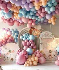 Dekoracje balonowe, ścianki, komunia, chrzest, wesele, urodziny itd
