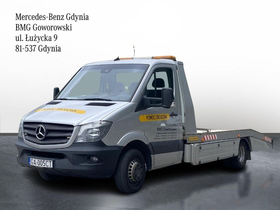 Mercedes-Benz Sprinter  Sprinter 516CDI 5t, bliźniaki, FV23%, Salon Pl