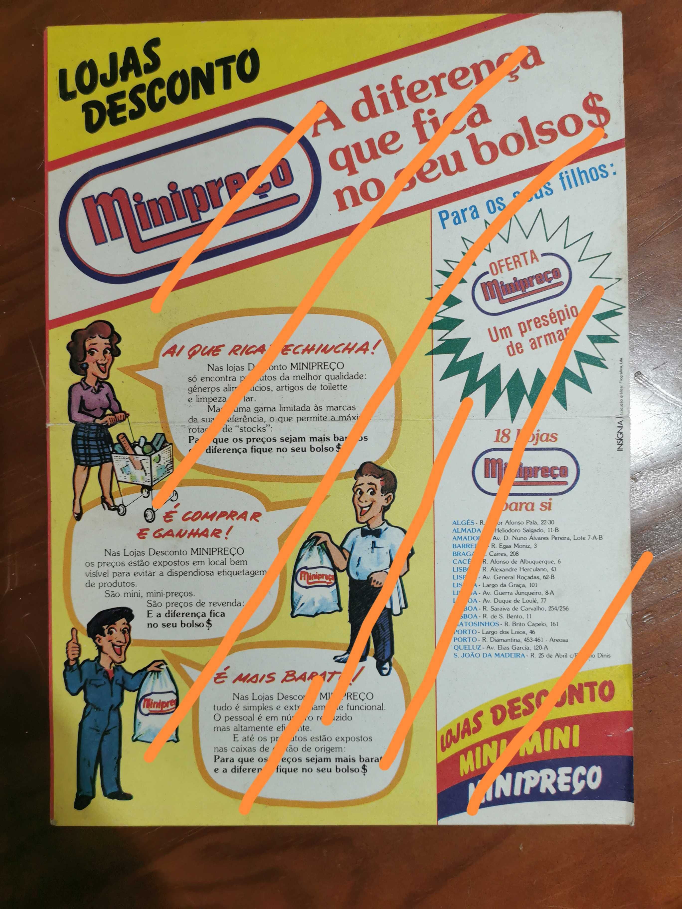 Folheto Promoções MINIPREÇO 1983