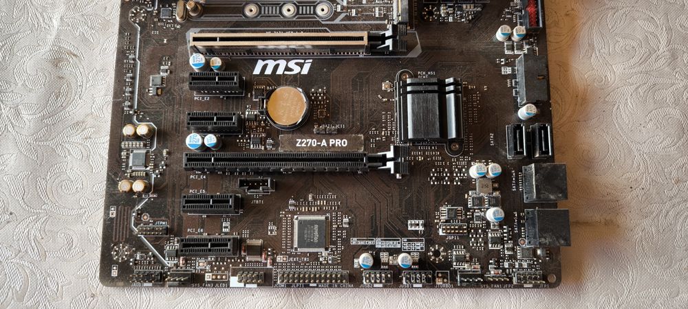 Motheboard Placa Mãe LGA 1151 - Msi Z270-A Pro ATX